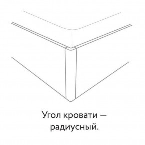 Кровать "Сандра" БЕЗ основания 1200х2000 в Тарко-Сале - tarko-sale.ok-mebel.com | фото 3