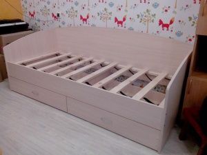 Кровать Соло-софа 1 с ящиками в Тарко-Сале - tarko-sale.ok-mebel.com | фото 2