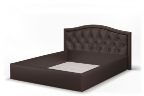 Кровать Стелла 1200 + Основание (Лесмо brown) коричневый в Тарко-Сале - tarko-sale.ok-mebel.com | фото 2