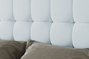 Кровать Венеция с ПМ 2000 (экокожа белая) в Тарко-Сале - tarko-sale.ok-mebel.com | фото 3