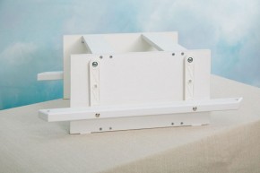 Кроватка-трансформер Classic 6в1 + комплект матрасов (белая матовая) в Тарко-Сале - tarko-sale.ok-mebel.com | фото 10