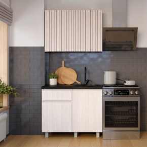 Кухня Тренд 1.0 м (Ясень белый) в Тарко-Сале - tarko-sale.ok-mebel.com | фото