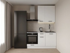 Кухонный гарнитур Белый Глянец 1600 h950 (Стол. 26мм) в Тарко-Сале - tarko-sale.ok-mebel.com | фото