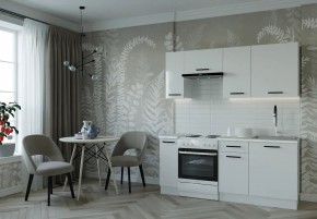 Кухонный гарнитур Белый Глянец 1800 (Стол. 38мм) в Тарко-Сале - tarko-sale.ok-mebel.com | фото