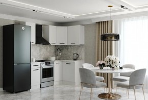 Кухонный гарнитур Белый Глянец 2000*1200 (Стол. 38мм) в Тарко-Сале - tarko-sale.ok-mebel.com | фото