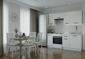 Кухонный гарнитур Белый Глянец 2000 (Стол. 26мм) в Тарко-Сале - tarko-sale.ok-mebel.com | фото