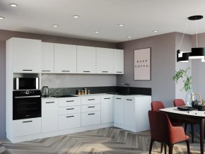 Кухонный гарнитур Белый Глянец 3200*1400 (Стол. 26мм) в Тарко-Сале - tarko-sale.ok-mebel.com | фото