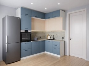 Кухонный гарнитур Фьюжн 2200*1700 (Стол. 26мм) в Тарко-Сале - tarko-sale.ok-mebel.com | фото