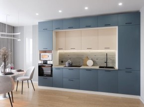 Кухонный гарнитур Фьюжн 3400 (Стол. 38мм) в Тарко-Сале - tarko-sale.ok-mebel.com | фото