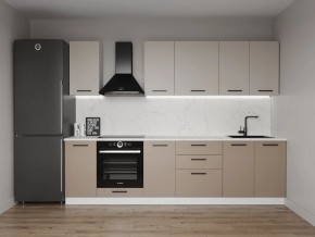 Кухонный гарнитур Каппучино 2800 (Стол. 26мм) в Тарко-Сале - tarko-sale.ok-mebel.com | фото