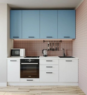 Кухонный гарнитур Капри 2200 h950 (Стол. 26мм) в Тарко-Сале - tarko-sale.ok-mebel.com | фото