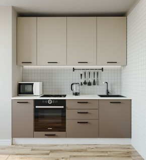 Кухонный гарнитур Латте 2200 (Стол. 38мм) в Тарко-Сале - tarko-sale.ok-mebel.com | фото