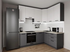 Кухонный гарнитур Меренга 2200*1600 h950 (Стол. 26мм) в Тарко-Сале - tarko-sale.ok-mebel.com | фото