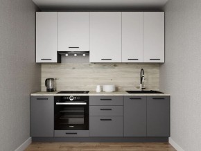 Кухонный гарнитур Меренга 2400 h950 (Стол. 26мм) в Тарко-Сале - tarko-sale.ok-mebel.com | фото