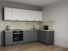 Кухонный гарнитур Меренга 2600*1600 (Стол. 38мм) в Тарко-Сале - tarko-sale.ok-mebel.com | фото
