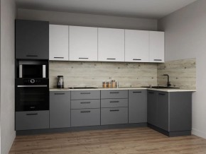 Кухонный гарнитур Меренга 3200*1400 (Стол. 38 мм) в Тарко-Сале - tarko-sale.ok-mebel.com | фото