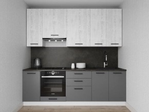 Кухонный гарнитур Санторини 2400 h950 (Стол. 38мм) в Тарко-Сале - tarko-sale.ok-mebel.com | фото