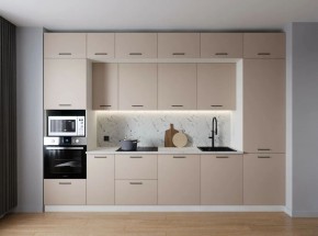 Кухонный гарнитур Шампань 3400 (Стол. 38мм) в Тарко-Сале - tarko-sale.ok-mebel.com | фото