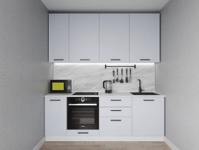Кухонный гарнитур Смоки 2200 h950 (Стол. 38 мм) в Тарко-Сале - tarko-sale.ok-mebel.com | фото