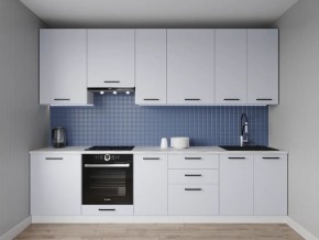 Кухонный гарнитур Смоки 2400 h950 (Стол. 38 мм) в Тарко-Сале - tarko-sale.ok-mebel.com | фото