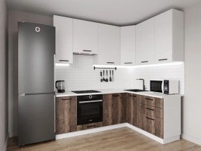 Кухонный гарнитур Старое Дерево 2200*1600 h950 (Стол. 26мм) в Тарко-Сале - tarko-sale.ok-mebel.com | фото
