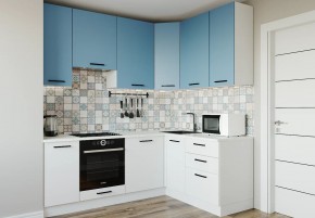 Кухонный гарнитур угловой Капри 2200х1600 h950 (Стол. 26мм) в Тарко-Сале - tarko-sale.ok-mebel.com | фото