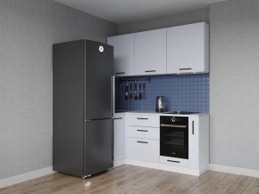 Кухонный гарнитур угловой Смоки 1000*1800 (Стол. 38 мм) в Тарко-Сале - tarko-sale.ok-mebel.com | фото