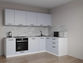 Кухонный гарнитур угловой Смоки 2600*1600 (Стол. 38 мм) в Тарко-Сале - tarko-sale.ok-mebel.com | фото