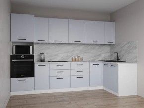 Кухонный гарнитур угловой Смоки 3200*1400 (Стол. 26мм) в Тарко-Сале - tarko-sale.ok-mebel.com | фото