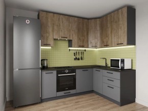 Кухонный гарнитур Умбра 2200*1600 h950 (Стол. 26мм) в Тарко-Сале - tarko-sale.ok-mebel.com | фото