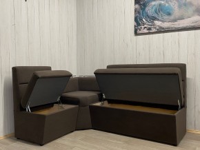 Кухонный уголок УЮТ низкий сектор (ППУ) велюр Luma 12 в Тарко-Сале - tarko-sale.ok-mebel.com | фото 2