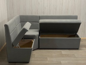 Кухонный уголок УЮТ высокий сектор (ППУ) велюр Veluta Lux 12 в Тарко-Сале - tarko-sale.ok-mebel.com | фото 2