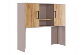 ЛАЙТ 2 Надстройка стола компьютерного (1200) кашемир в Тарко-Сале - tarko-sale.ok-mebel.com | фото
