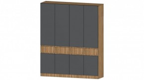ЛЕНОРА Спальный гарнитур (модульный) графит в Тарко-Сале - tarko-sale.ok-mebel.com | фото 8