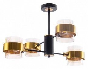 Люстра на штанге Arte Lamp Carlo A8205SP-4BK в Тарко-Сале - tarko-sale.ok-mebel.com | фото