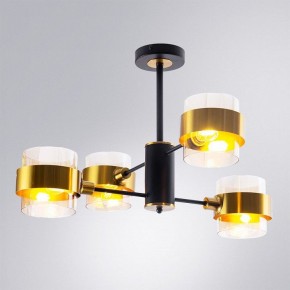 Люстра на штанге Arte Lamp Carlo A8205SP-4BK в Тарко-Сале - tarko-sale.ok-mebel.com | фото 2