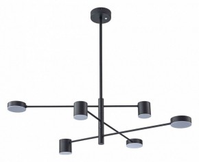 Люстра на штанге Arte Lamp Stanley A2476PL-40BK в Тарко-Сале - tarko-sale.ok-mebel.com | фото