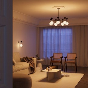 Люстра на штанге Maytoni Museo MOD436PL-05BS в Тарко-Сале - tarko-sale.ok-mebel.com | фото 3