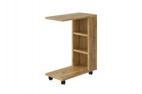 МАЛЬТА Столик прикроватный (дуб крафт золотой) в Тарко-Сале - tarko-sale.ok-mebel.com | фото