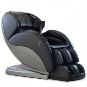 Массажное кресло PS6500 черно-серебряное в Тарко-Сале - tarko-sale.ok-mebel.com | фото