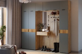 МЕБЕЛЬСОН К12 Прихожая (графит) в Тарко-Сале - tarko-sale.ok-mebel.com | фото