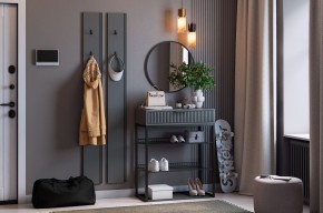 МЕБЕЛЬСОН К19 Прихожая (графит) в Тарко-Сале - tarko-sale.ok-mebel.com | фото