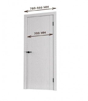 Межкомнатная дверь Bolivar Роялвуд белый (комплект) 700 в Тарко-Сале - tarko-sale.ok-mebel.com | фото