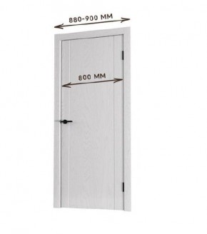 Межкомнатная дверь Bolivar Роялвуд белый (комплект) 800 в Тарко-Сале - tarko-sale.ok-mebel.com | фото