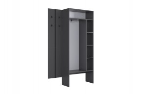 МЕРСИ Прихожая (модульная) графит в Тарко-Сале - tarko-sale.ok-mebel.com | фото 7