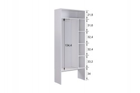 МЕРСИ Прихожая (модульная) кашемир в Тарко-Сале - tarko-sale.ok-mebel.com | фото 5