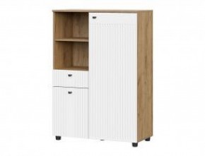 МИЛАН Гостиная (Дуб Золотой/Белый Матовый) в Тарко-Сале - tarko-sale.ok-mebel.com | фото 4