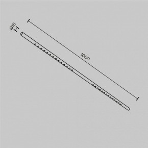Модульный светильник Maytoni Points C101CL-L1000-24W3-6K-B в Тарко-Сале - tarko-sale.ok-mebel.com | фото 6