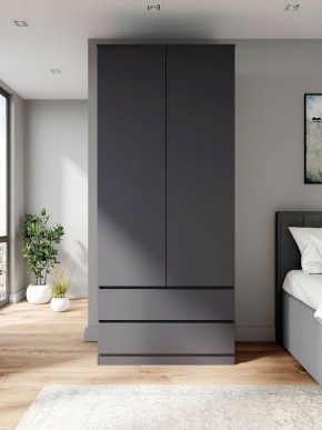 МОРИ МШ 900.2 Шкаф (графит) в Тарко-Сале - tarko-sale.ok-mebel.com | фото 3
