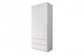 МОРИ МШ 900.2 Шкаф с 2мя дв и 2мя ящ. (белый) в Тарко-Сале - tarko-sale.ok-mebel.com | фото